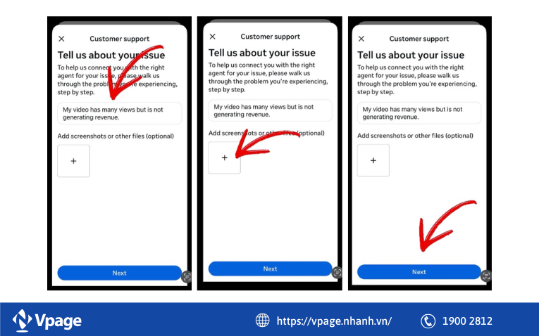 Bước 3: Chat support Facebook trực tiếp với đội ngũ Meta